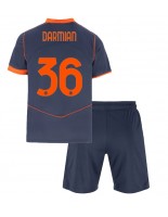 Inter Milan Matteo Darmian #36 Kolmaspaita Lasten 2025-26 Lyhythihainen (+ shortsit)